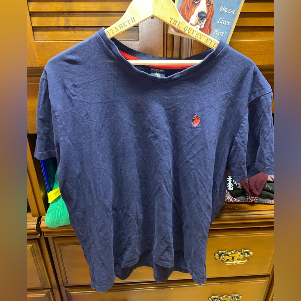 Red and Blue Polo T-Shitt